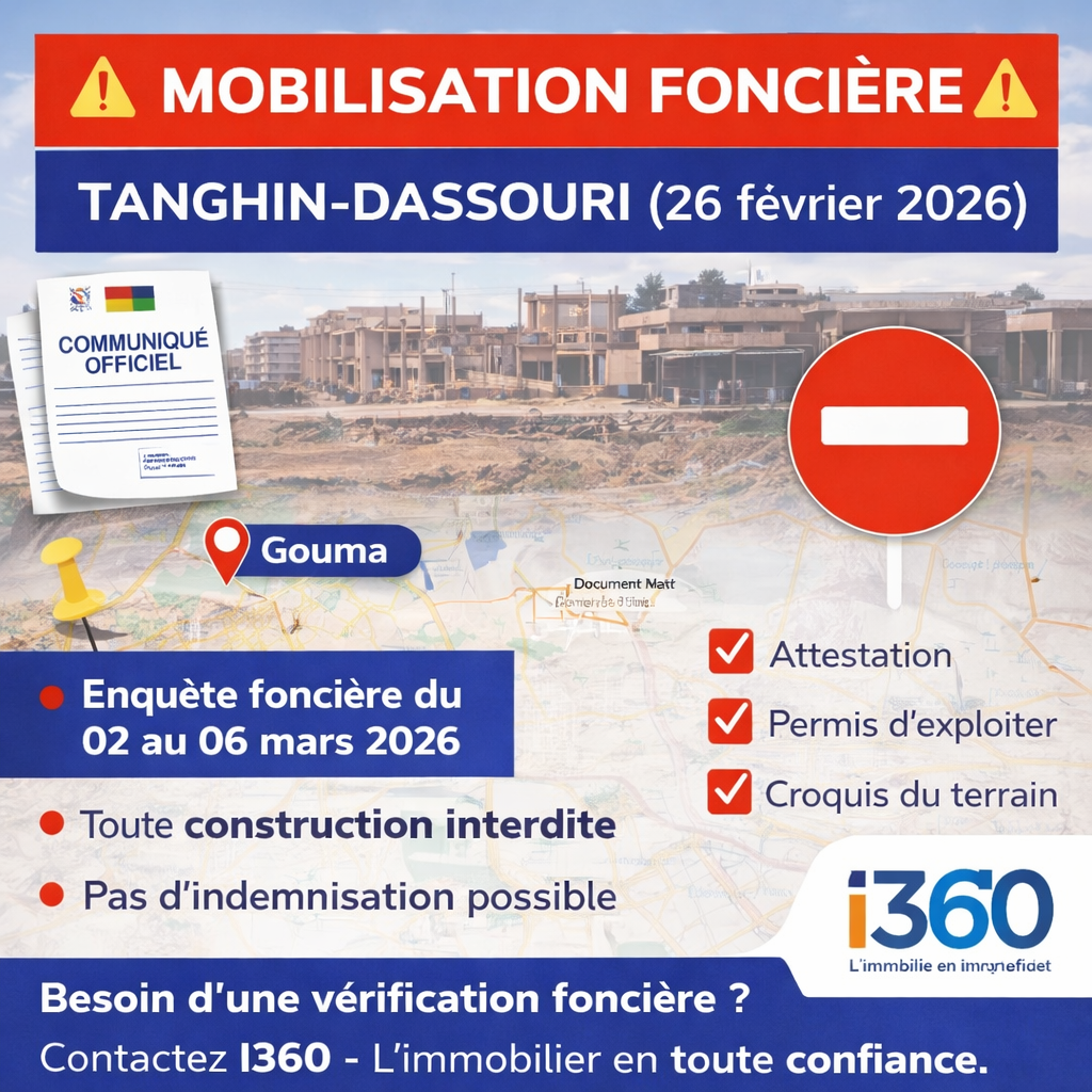 📢 Mobilisation foncière à Tanghin-Dassouri : ce qu’il faut savoir
